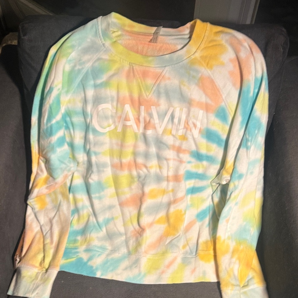 Calvin Klein Multicolor Tie-Dye Sweatshirt
